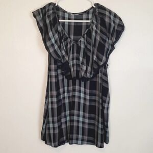 Target Plaid Sleeveless Blouse size L